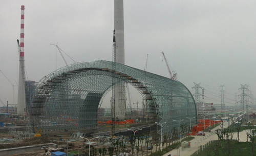 豐縣發電廠球形網架