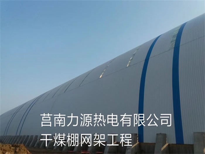 湖北力源熱電有限公司干煤棚網架工程